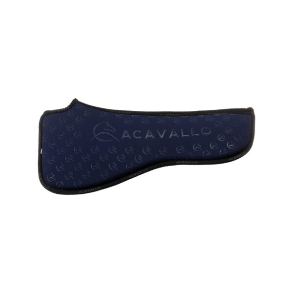 SPINE FREE LYCRA & MEMORY FOAM 1/2 PAD DRESSAGE W/SILICON GRIP & BAMBOO