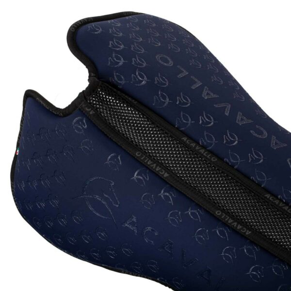 SPINE FREE LYCRA & MEMORY FOAM 1/2 PAD DRESSAGE W/SILICON GRIP & BAMBOO