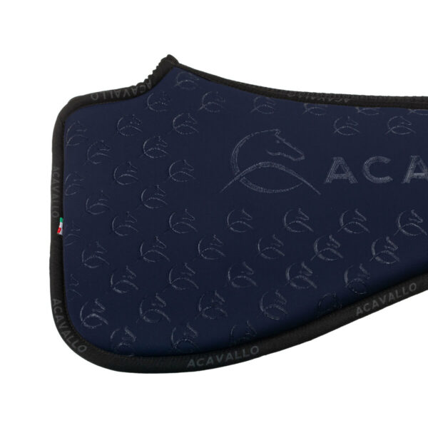 SPINE FREE LYCRA & MEMORY FOAM 1/2 PAD DRESSAGE W/SILICON GRIP & BAMBOO
