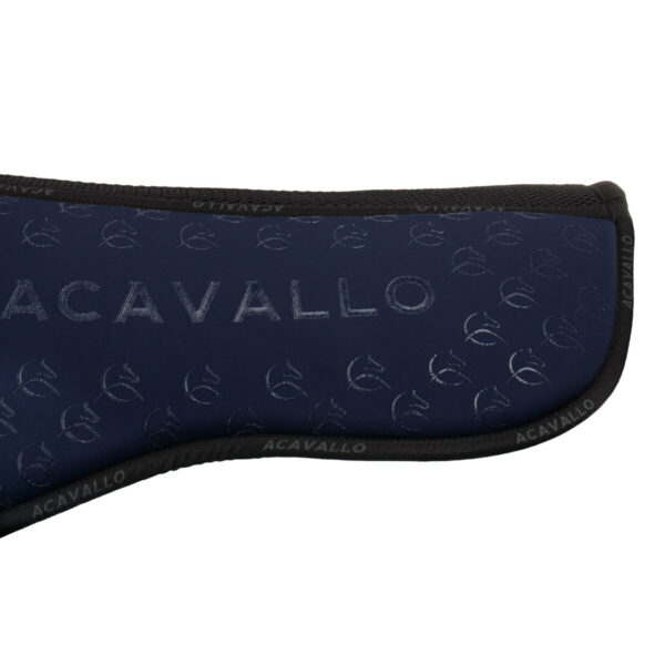SPINE FREE LYCRA & MEMORY FOAM 1/2 PAD DRESSAGE W/SILICON GRIP & BAMBOO