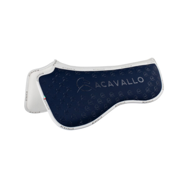 SPINE FREE LYCRA & MEMORY FOAM 1/2 PAD DRESSAGE W/SILICON GRIP & BAMBOO