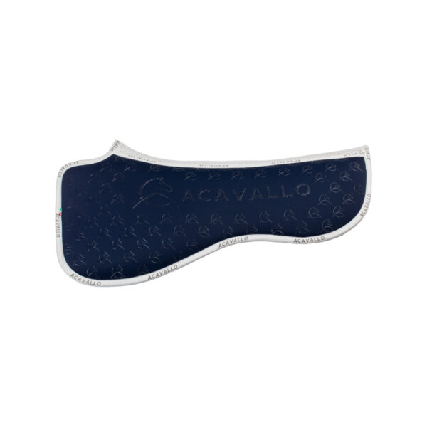 SPINE FREE LYCRA & MEMORY FOAM 1/2 PAD DRESSAGE W/SILICON GRIP & BAMBOO