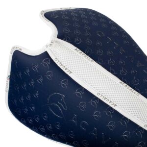 SPINE FREE LYCRA & MEMORY FOAM 1/2 PAD DRESSAGE W/SILICON GRIP & BAMBOO