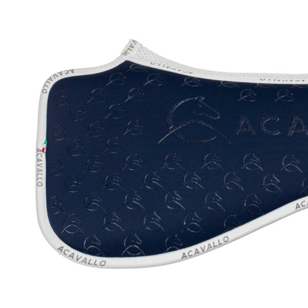 SPINE FREE LYCRA & MEMORY FOAM 1/2 PAD DRESSAGE W/SILICON GRIP & BAMBOO