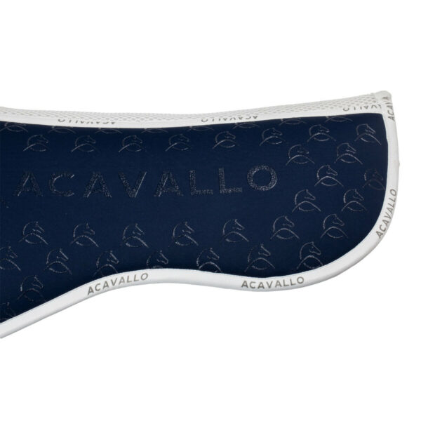 SPINE FREE LYCRA & MEMORY FOAM 1/2 PAD DRESSAGE W/SILICON GRIP & BAMBOO