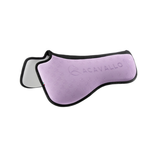SPINE FREE LYCRA & MEMORY FOAM 1/2 PAD DRESSAGE W/SILICON GRIP & BAMBOO