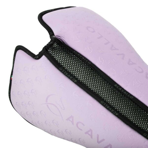 SPINE FREE LYCRA & MEMORY FOAM 1/2 PAD DRESSAGE W/SILICON GRIP & BAMBOO