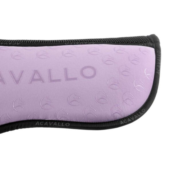 SPINE FREE LYCRA & MEMORY FOAM 1/2 PAD DRESSAGE W/SILICON GRIP & BAMBOO