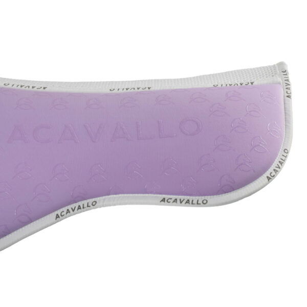 SPINE FREE LYCRA & MEMORY FOAM 1/2 PAD DRESSAGE W/SILICON GRIP & BAMBOO