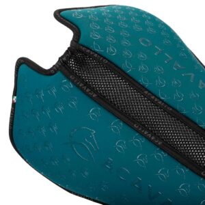 SPINE FREE LYCRA & MEMORY FOAM 1/2 PAD DRESSAGE W/SILICON GRIP & BAMBOO