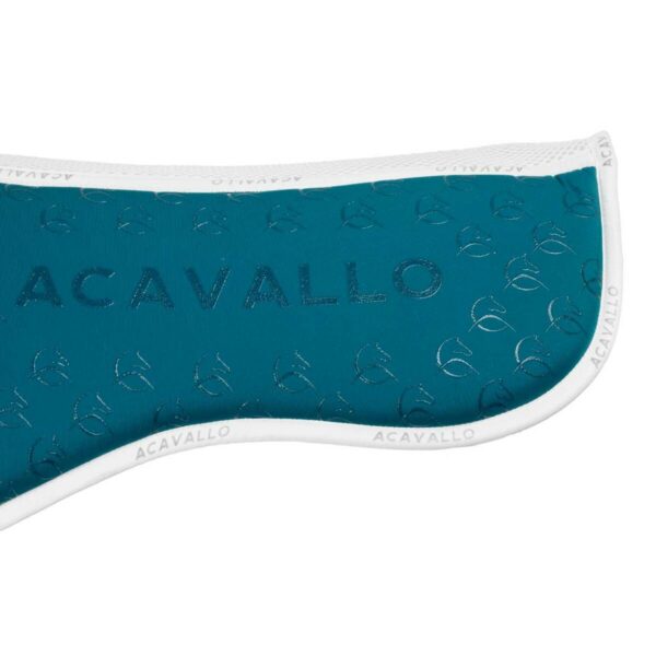 SPINE FREE LYCRA & MEMORY FOAM 1/2 PAD DRESSAGE W/SILICON GRIP & BAMBOO