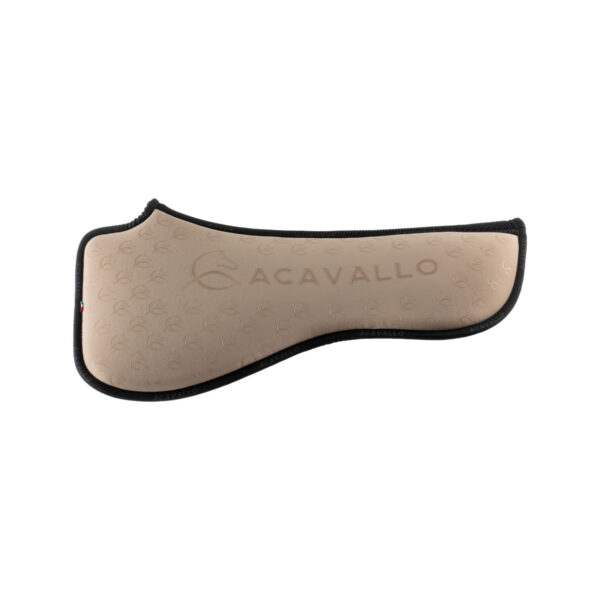 SPINE FREE LYCRA & MEMORY FOAM 1/2 PAD DRESSAGE W/SILICON GRIP & BAMBOO