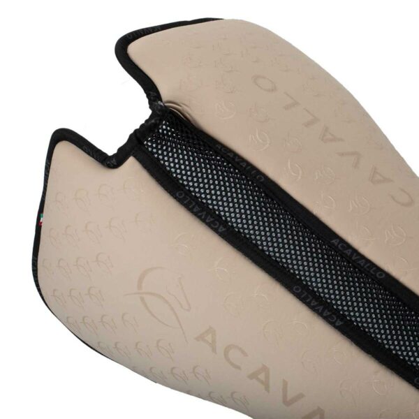SPINE FREE LYCRA & MEMORY FOAM 1/2 PAD DRESSAGE W/SILICON GRIP & BAMBOO