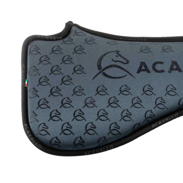 SPINE FREE LYCRA & MEMORY FOAM 1/2 PAD DRESSAGE W/SILICON GRIP & BAMBOO