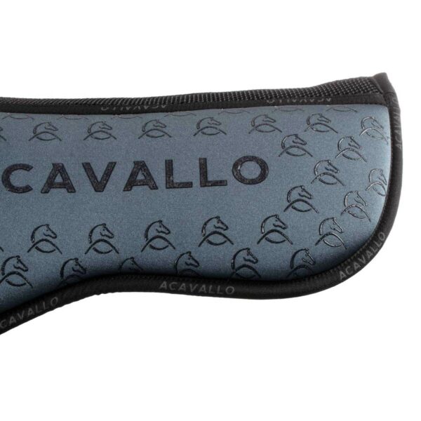 SPINE FREE LYCRA & MEMORY FOAM 1/2 PAD DRESSAGE W/SILICON GRIP & BAMBOO