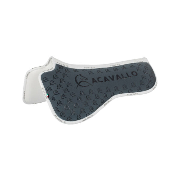 SPINE FREE LYCRA & MEMORY FOAM 1/2 PAD DRESSAGE W/SILICON GRIP & BAMBOO