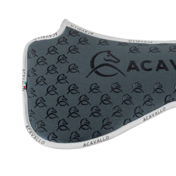 SPINE FREE LYCRA & MEMORY FOAM 1/2 PAD DRESSAGE W/SILICON GRIP & BAMBOO