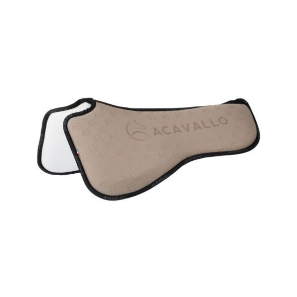 SPINE FREE LYCRA & MEMORY FOAM 1/2 PAD DRESSAGE W/SILICON GRIP & BAMBOO