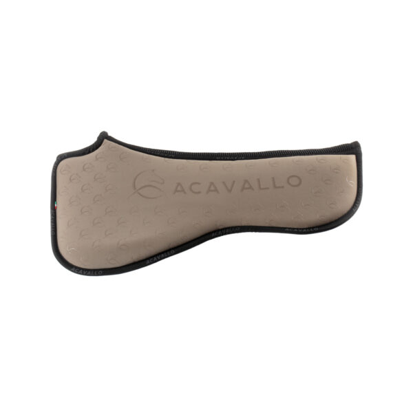SPINE FREE LYCRA & MEMORY FOAM 1/2 PAD DRESSAGE W/SILICON GRIP & BAMBOO