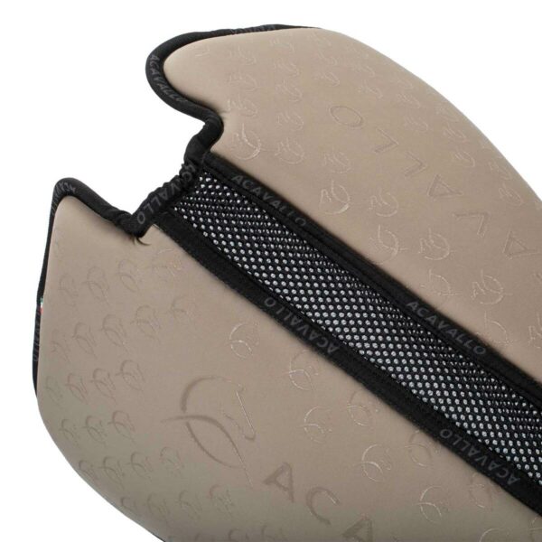 SPINE FREE LYCRA & MEMORY FOAM 1/2 PAD DRESSAGE W/SILICON GRIP & BAMBOO