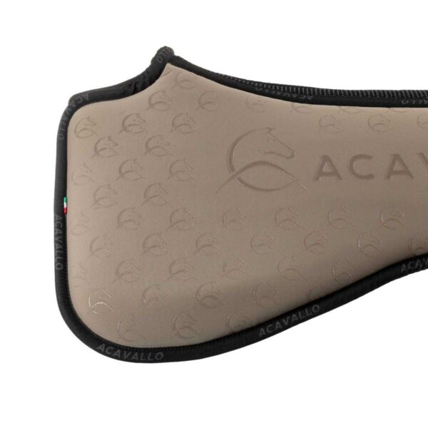 SPINE FREE LYCRA & MEMORY FOAM 1/2 PAD DRESSAGE W/SILICON GRIP & BAMBOO