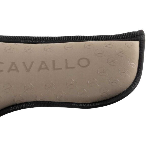SPINE FREE LYCRA & MEMORY FOAM 1/2 PAD DRESSAGE W/SILICON GRIP & BAMBOO