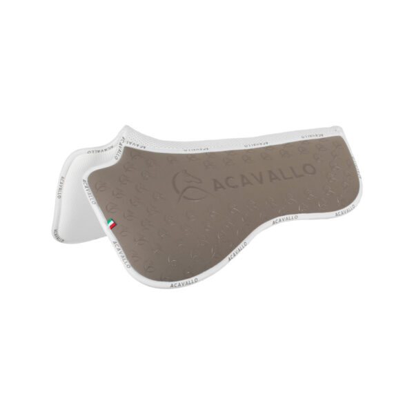 SPINE FREE LYCRA & MEMORY FOAM 1/2 PAD DRESSAGE W/SILICON GRIP & BAMBOO