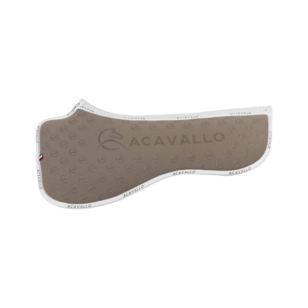 SPINE FREE LYCRA & MEMORY FOAM 1/2 PAD DRESSAGE W/SILICON GRIP & BAMBOO