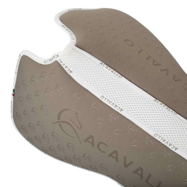 SPINE FREE LYCRA & MEMORY FOAM 1/2 PAD DRESSAGE W/SILICON GRIP & BAMBOO