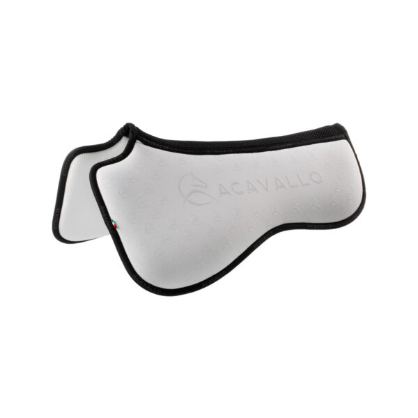 SPINE FREE LYCRA & MEMORY FOAM 1/2 PAD DRESSAGE W/SILICON GRIP & BAMBOO
