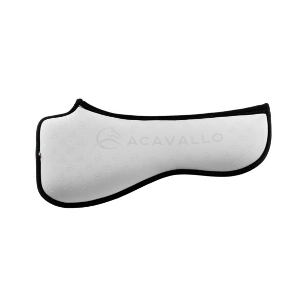 SPINE FREE LYCRA & MEMORY FOAM 1/2 PAD DRESSAGE W/SILICON GRIP & BAMBOO