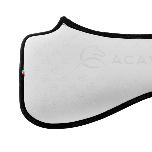 SPINE FREE LYCRA & MEMORY FOAM 1/2 PAD DRESSAGE W/SILICON GRIP & BAMBOO