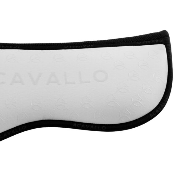 SPINE FREE LYCRA & MEMORY FOAM 1/2 PAD DRESSAGE W/SILICON GRIP & BAMBOO