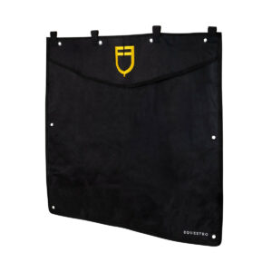 STABLE DRAPE WITH EMBROIDERED LOGO 135X130