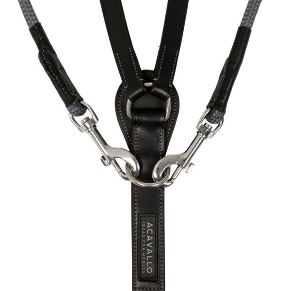 ITALIAN LEATHER AND ROUND NYLON CHAMBON