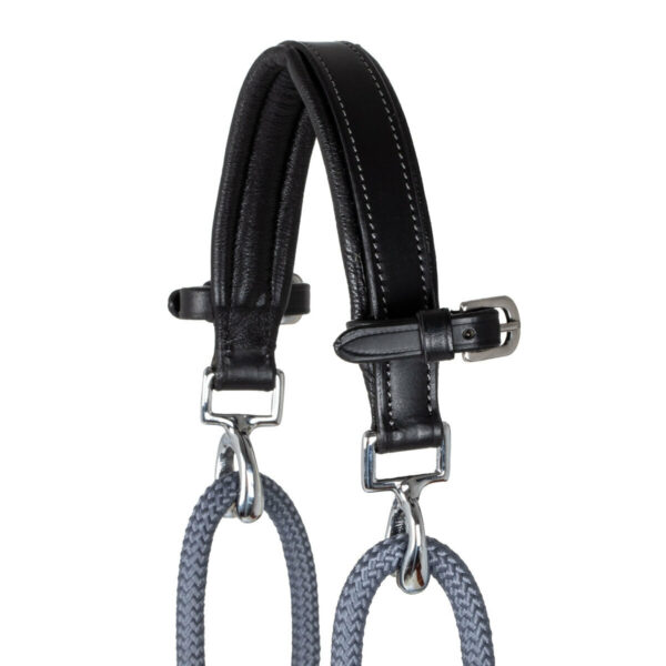 ITALIAN LEATHER AND ROUND NYLON CHAMBON
