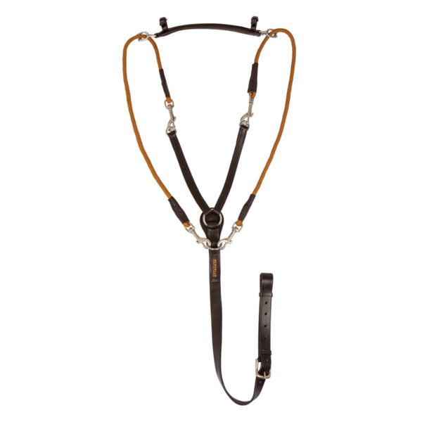 ITALIAN LEATHER AND ROUND NYLON CHAMBON
