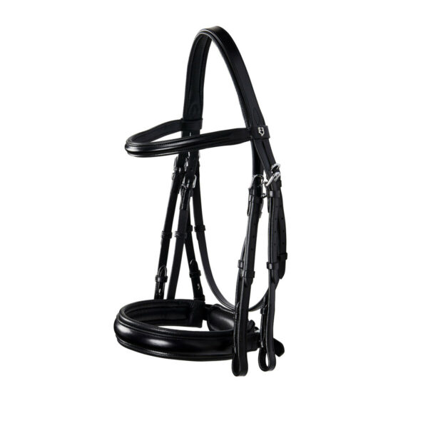 BRIGLIA DRESSAGE EVOLUTION SAGOMATA SENZA REDINI