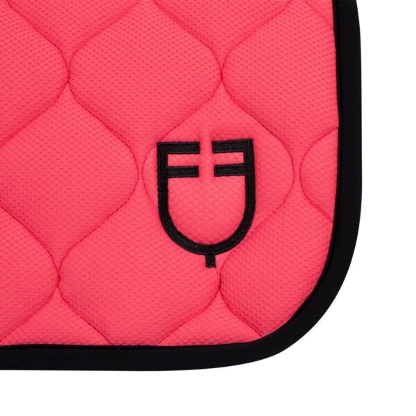 JUMPING SADDLE PAD ONION MESH FABRIC BLACK LINE EDITION