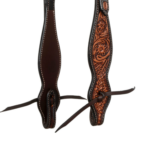 FLORAL ONE EAR WESTERN BRIDLE