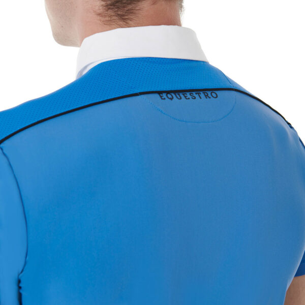 MEN'S COMPETITION POLO SHIRT SS MESH TRIM