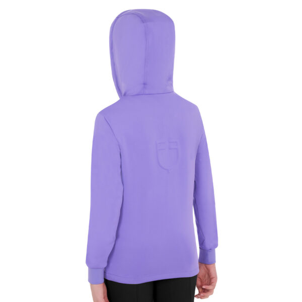 GIRLS' SCUBA CROPPED HOODIE