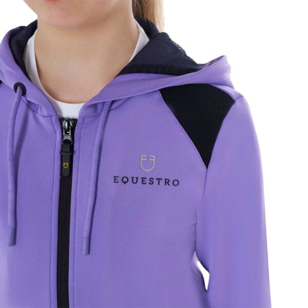 GIRLS' SCUBA CROPPED HOODIE