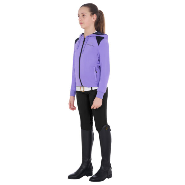 GIRLS' SCUBA CROPPED HOODIE