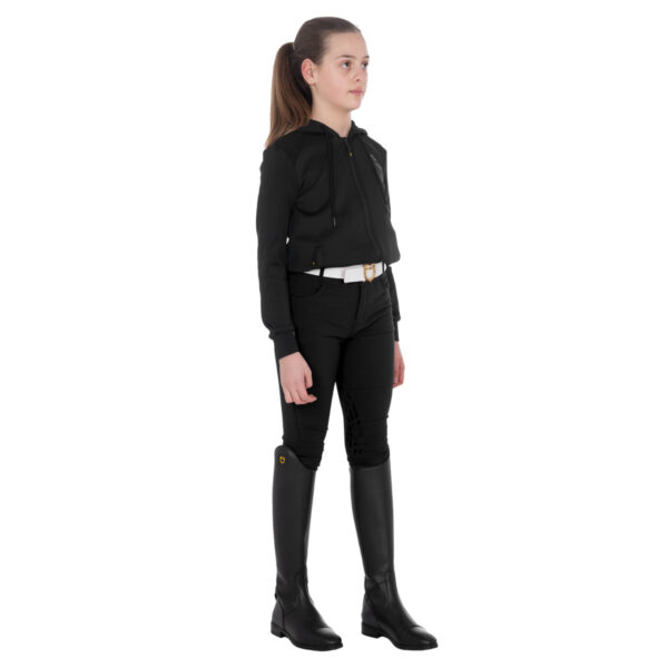 GIRLS' SCUBA CROPPED HOODIE