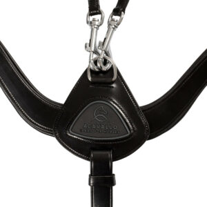 ANATOMICAL LEATHER 5 POINT ATTACHMENT BREASTPLATE