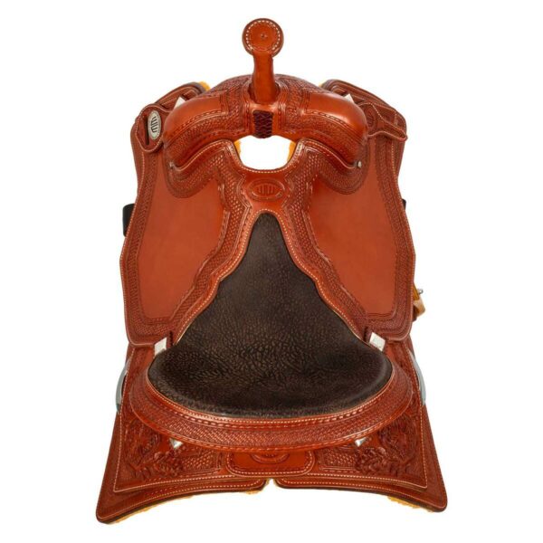 SELLA WESTWOOD CLASSIC CUTTING/TEAM PENNING QUILTED SEAT BORDER #64