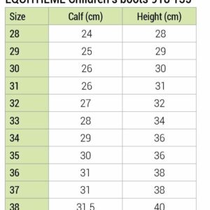 STIVALI INGLESI JUNIOR EQUITHÈME MIS. 30