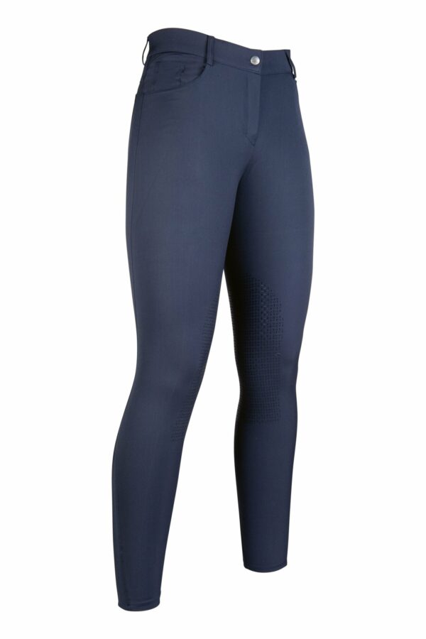 PANTALONI SUNSHINE COMPETITION GRIP AL GINOCCHIO BLU MIS. 8/9 ANNI