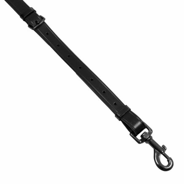 BREASTPLATE WITH REMOVABLE MARTINGALE BLACK FITTING